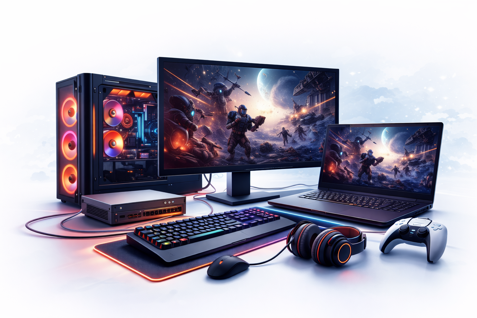 Professional gaming rig