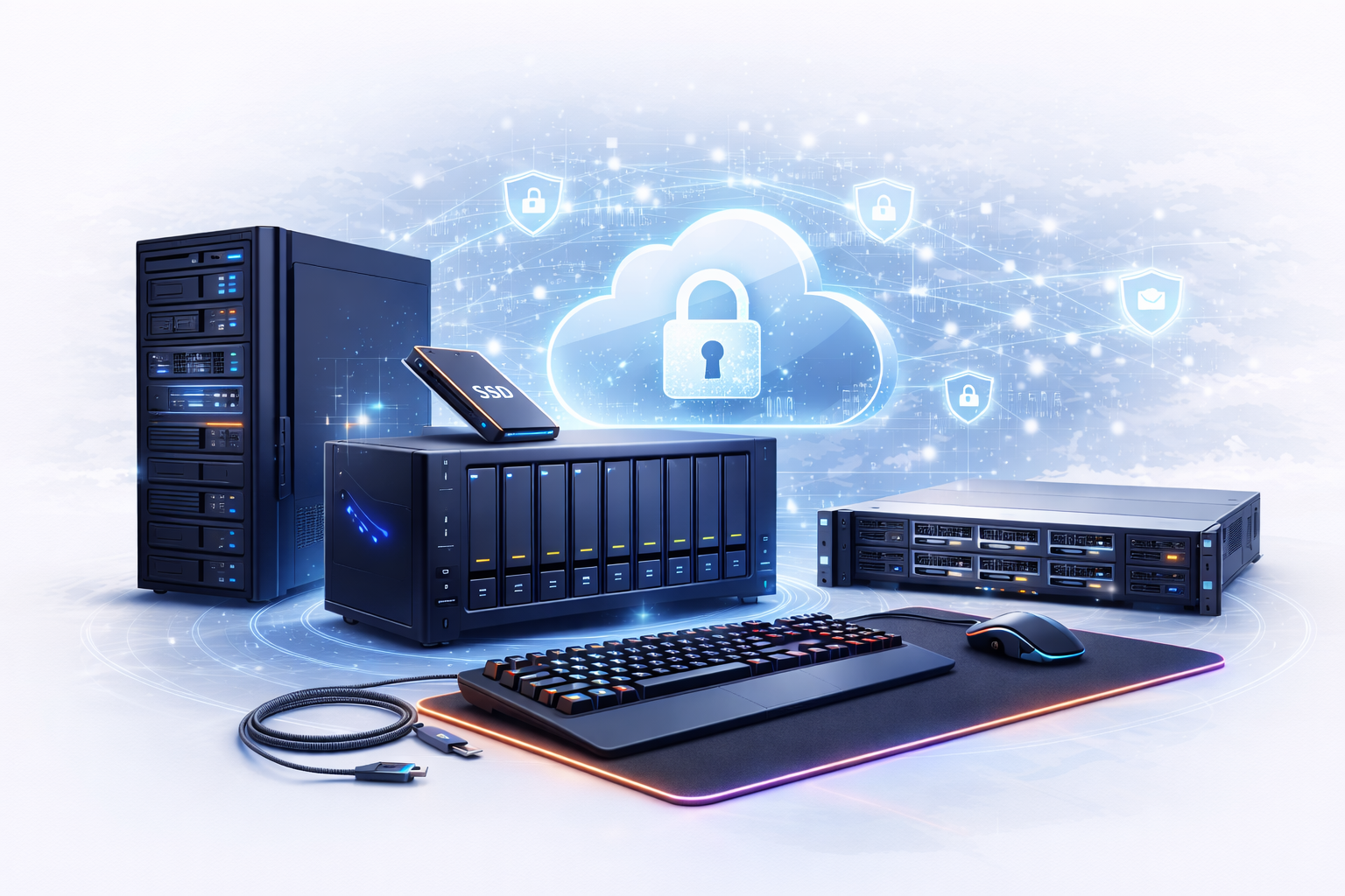Enterprise storage and server hardware